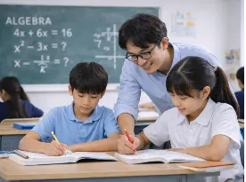 霧峰國中數學補習班 協助學生補強基礎觀念